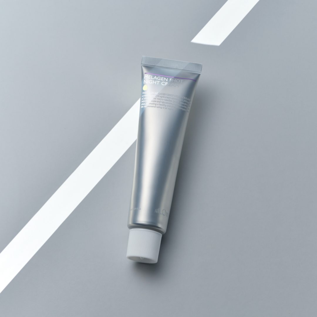 MELAGEN SHOT NIGHT CREAM テクスチャー